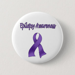 EPILEPSY Awareness 2 Inch Round Button