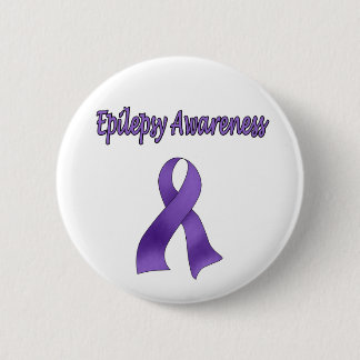 EPILEPSY Awareness 2 Inch Round Button