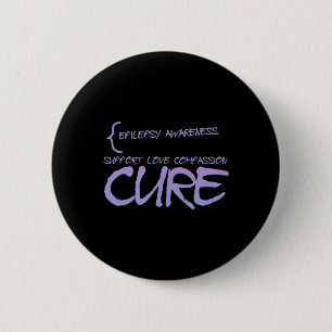 Epilepsy Awareness 3 2 Inch Round Button