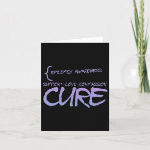 Epilepsy Awareness 3  Card