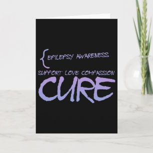Epilepsy Awareness 3 Card