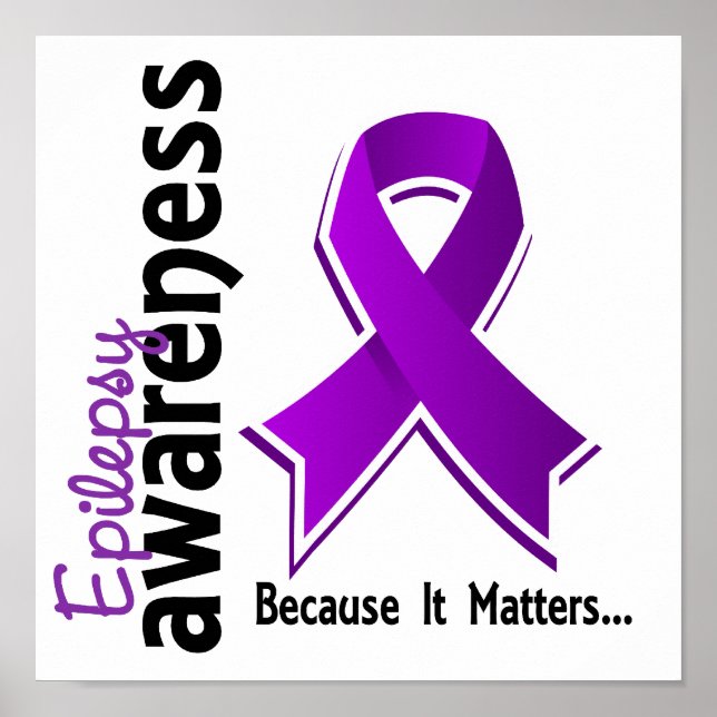 Epilepsy Awareness 5 Poster (Front)