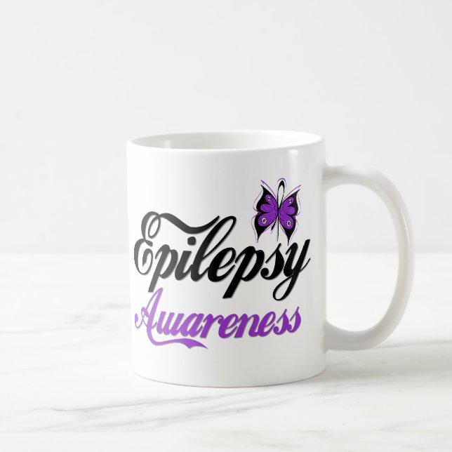 Epilepsy Awareness Coffee Mug (Right)
