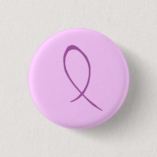 Epilepsy Awareness Customizable Button (Front)