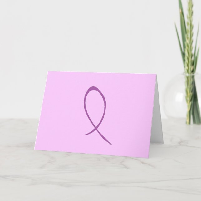 Epilepsy Awareness Customizable Card (Front)