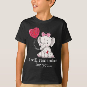 Epilepsy Awareness Elephant T-Shirt