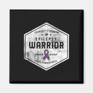 Epilepsy Awareness Epilepsy Warrior Since 2007 Magnet