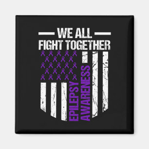 Epilepsy Awareness Epileptic Warrior Survivor 14 Magnet