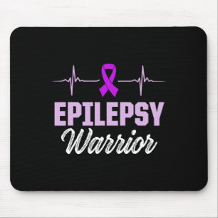 Epilepsy Awareness Epileptic Warrior Survivor 18  Mouse Pad