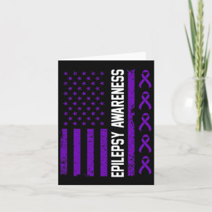 Epilepsy Awareness Epileptic Warrior Survivor 29  Card