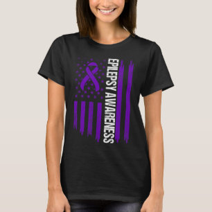Epilepsy Awareness Epileptic Warrior Survivor 3 T-Shirt