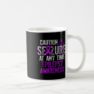 Epilepsy Awareness Epileptic Warrior Survivor 5  Coffee Mug