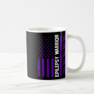 Epilepsy Awareness Epileptic Warrior Survivor 7  Coffee Mug