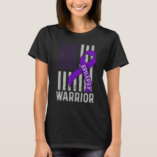 Epilepsy Awareness Epileptic Warrior Survivor T-Shirt