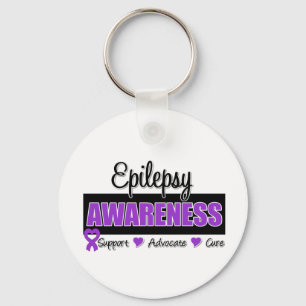 Epilepsy Awareness Keychain