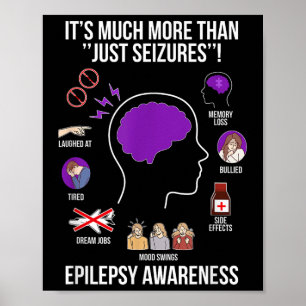 Epilepsy Awareness Month Epilepsy Warrior  Poster