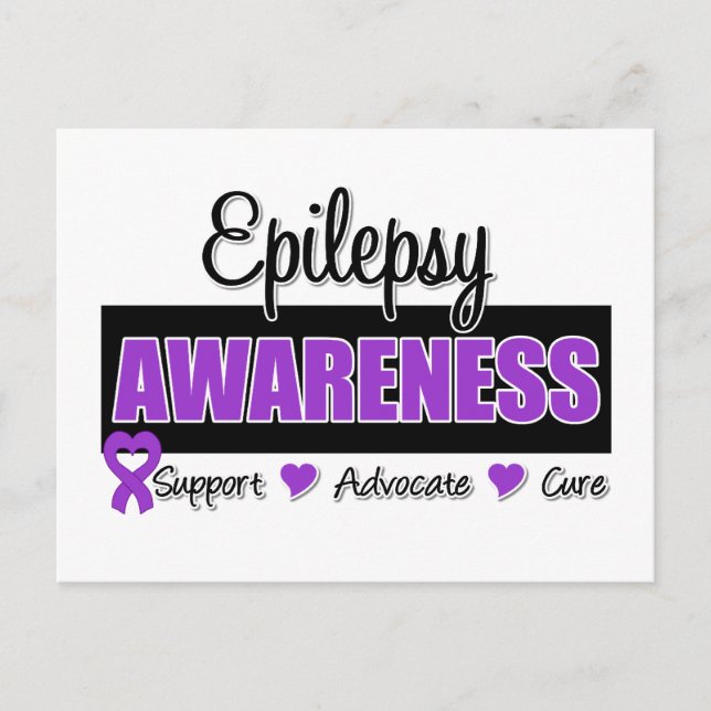 Epilepsy Awareness Postcard (Front)