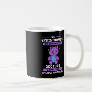 Epilepsy Awareness Purple Epileptic Brain Epilepsi Coffee Mug