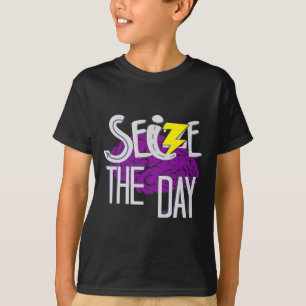 Epilepsy Awareness Purple Ribbon Epilepsy Support T-Shirt
