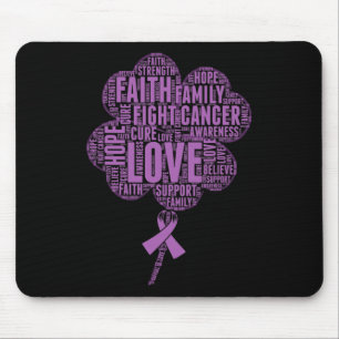 Epilepsy Awareness Ribbon  Mouse Pad