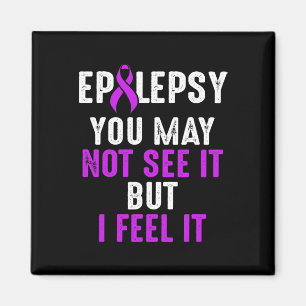Epilepsy Awareness See Epileptic Warrior Survivor  Magnet