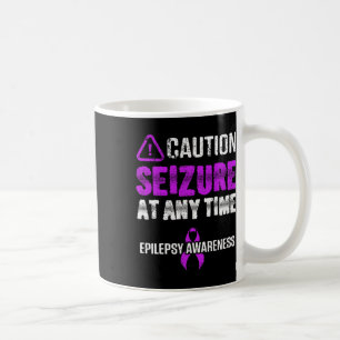 Epilepsy Awareness Seizure Epileptic Warrior Survi Coffee Mug