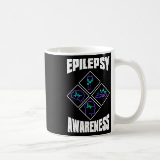 Epilepsy Awareness Specialize Epileptic Warrior Su Coffee Mug
