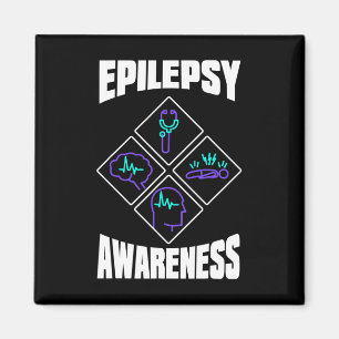 Epilepsy Awareness Specialize Epileptic Warrior Su Magnet