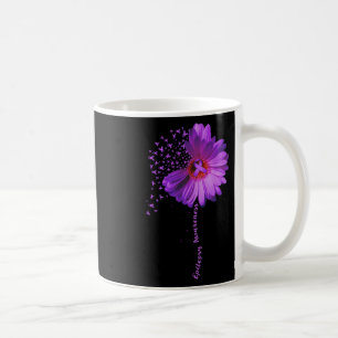 Epilepsy Awareness Sunflower Ribbon Gift  Coffee Mug