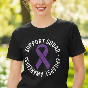 Epilepsy Awareness Support Squad Tri-Blend Shirt