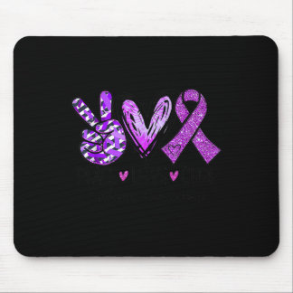 Epilepsy Awareness Supporter Warrior Fighter Mouse Pad