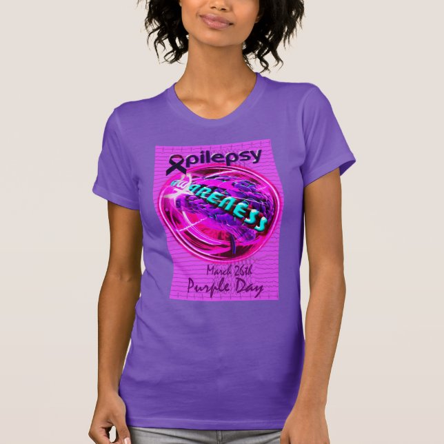Epilepsy awareness T-Shirt (Front)