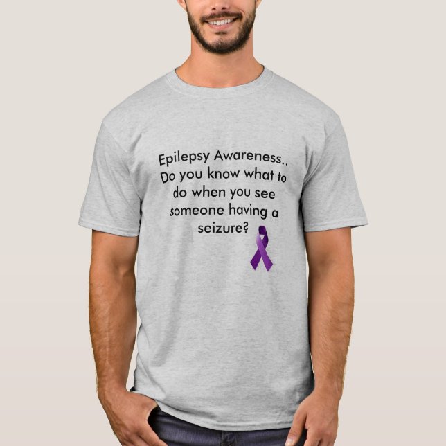 Epilepsy Awareness T-Shirt (Front)