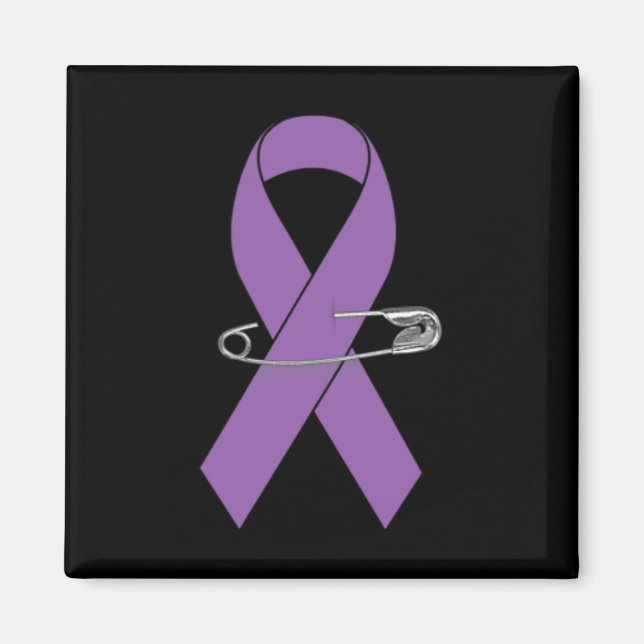 Epilepsy Awareness Walk Supporter Ribbon  Magnet (Front)