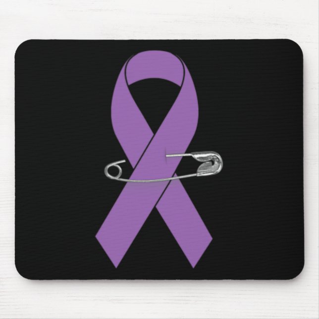 Epilepsy Awareness Walk Supporter Ribbon  Mouse Pad (Front)