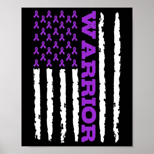 Epilepsy Awareness Warrior  Poster (Front)