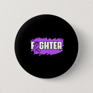 Epilepsy Fighter Epilepsy Survivor Epilepsy Awaren 2 Inch Round Button