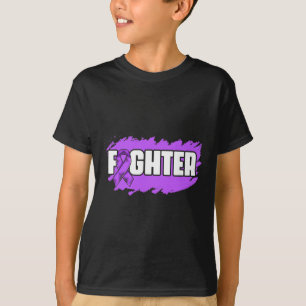 Epilepsy Fighter Epilepsy Survivor Epilepsy Awaren T-Shirt