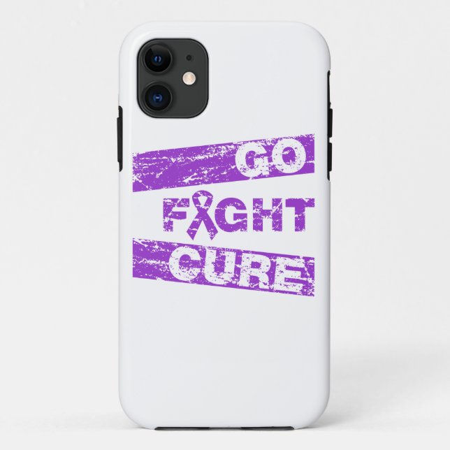 Epilepsy Go Fight Cure Case-Mate iPhone Case (Back)