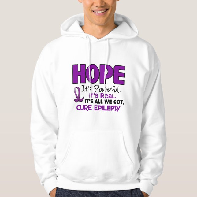 Epilepsy HOPE 1 Hoodie (Front)