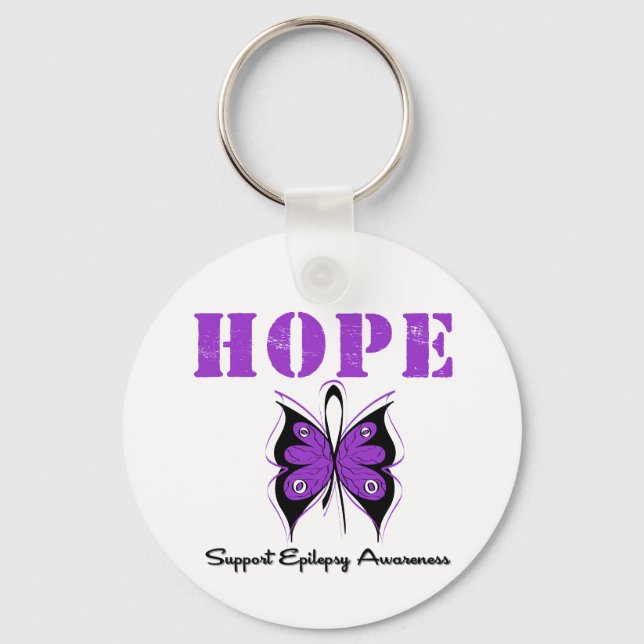 Epilepsy HOPE Keychain (Front)