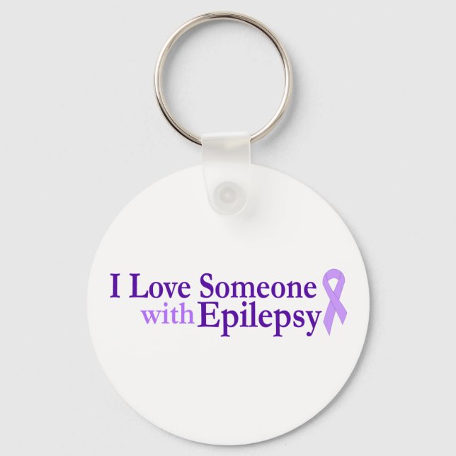 epilepsy love keychain (Front)