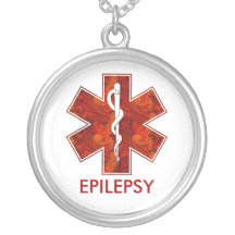 Epilepsy Medical Necklace: Customizable