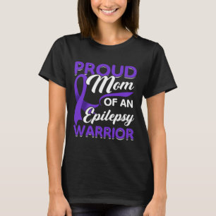 Epilepsy Support Warrior Epilepsy Awareness Month  T-Shirt