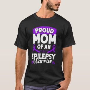 Epilepsy Support Warrior Epilepsy Awareness Month  T-Shirt