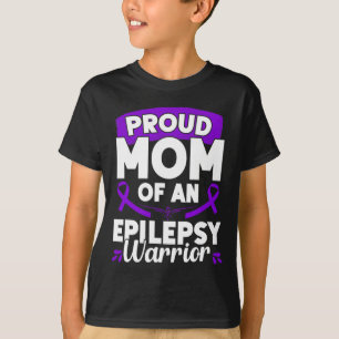 Epilepsy Support Warrior Epilepsy Awareness Month  T-Shirt