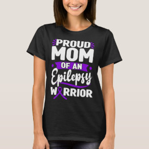 Epilepsy Support Warrior Epilepsy Awareness Month  T-Shirt