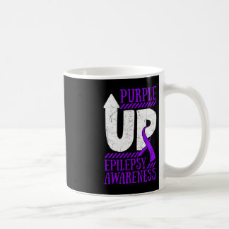 Epilepsy Warrior Day Epileptic Ribbon Epilepsia Pu Coffee Mug