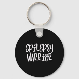 Epilepsy Warrior  Epilepsy Awareness  Keychain