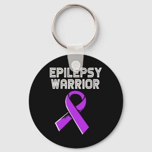 Epilepsy Warrior For Kids Keychain
